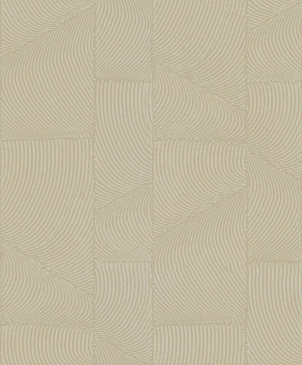 Wallpaper, Brown-Beige, Graphic 3D Pattern, 34643, Terra, Marburg
