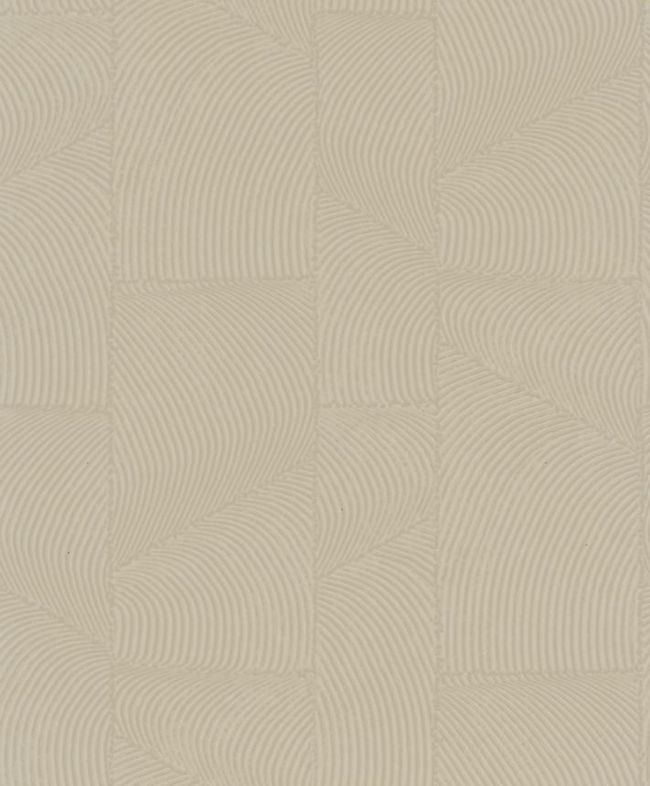 Wallpaper, Brown-Beige, Graphic 3D Pattern, 34644, Terra, Marburg