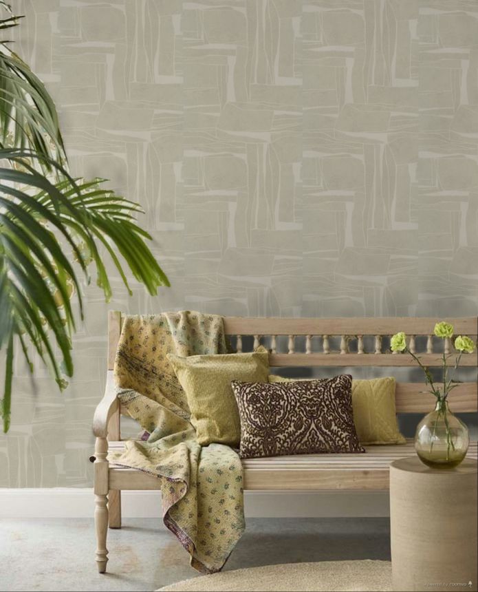 Wallpaper, Brown-Beige, Stone, 34648, Terra, Marburg