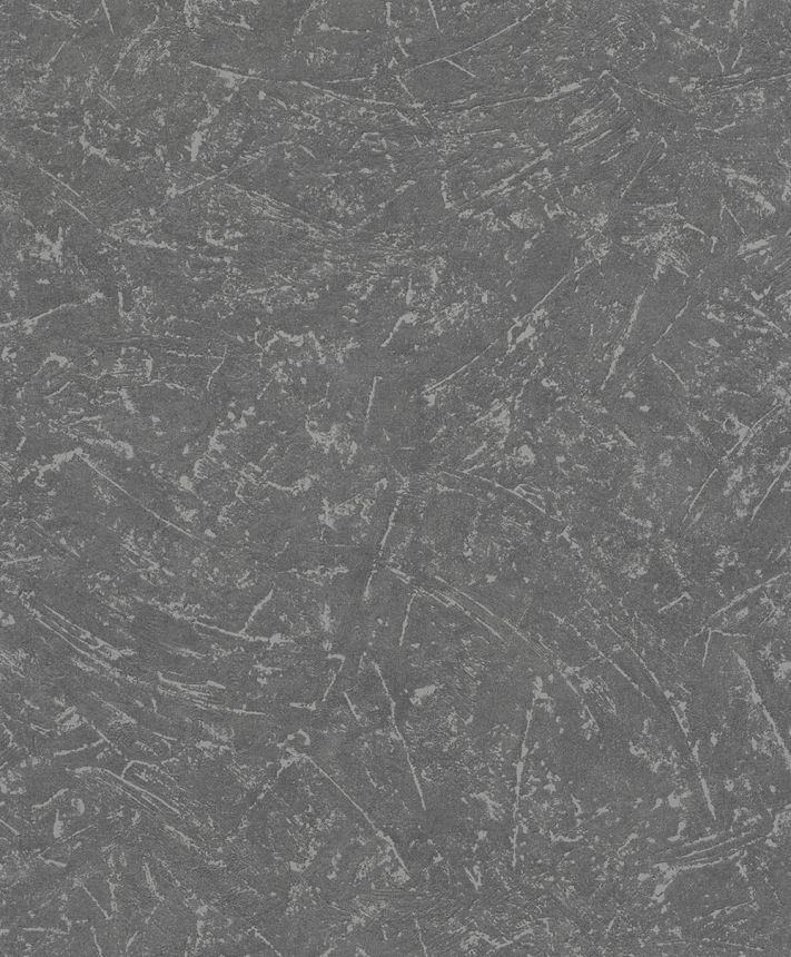 Wallpaper, Black-Grey, Texture, Plaster Effect, 34156, Loft Superior, Marburg