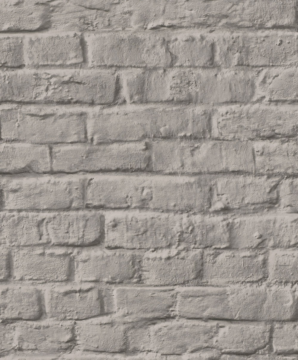 Wallpaper, Grey-Brown, Bricks, Brick Wall, 34168, Loft Superior, Marburg