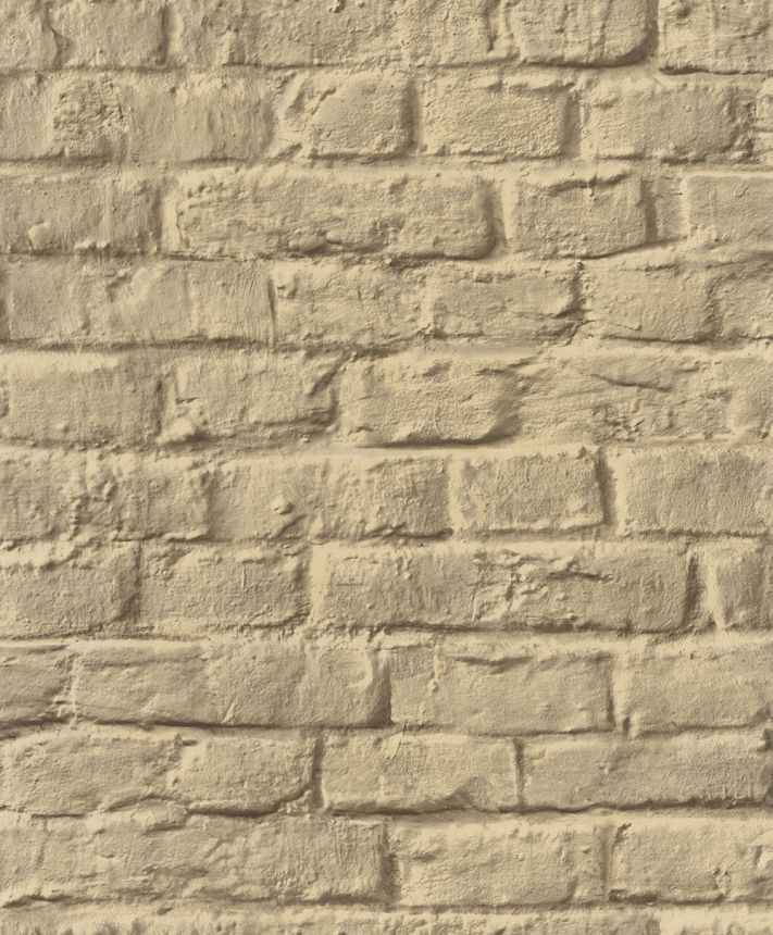 Wallpaper, Beige-Brown, Bricks, Brick Wall, 34169, Loft Superior, Marburg