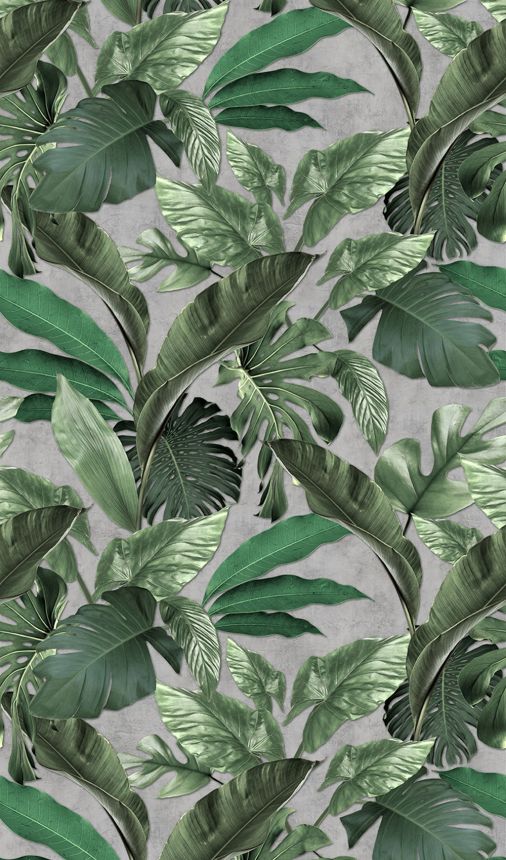 Wall Mural, Leaves, Stucco, 34197, Loft Superior, Marburg