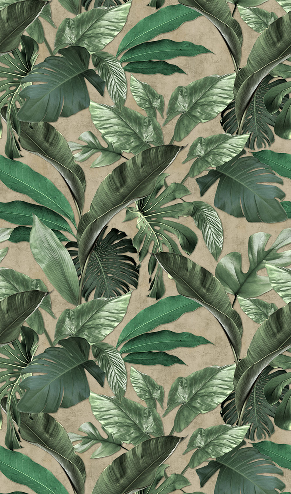 Wall Mural, Leaves, Stucco, 34198, Loft Superior, Marburg