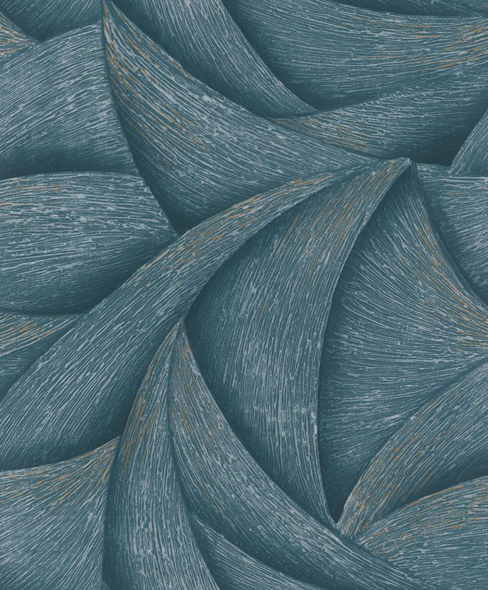 Wallpaper, blue, graphic lines, 35507, Ritus, Marburg