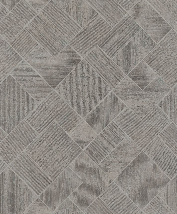 Wallpaper, grey-brown, geometric pattern, 35511, Ritus, Marburg