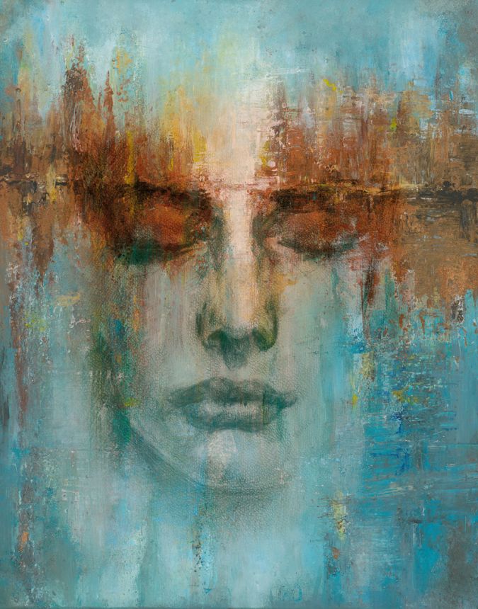 Mural wallpaper, face, 35498, Ritus, Marburg