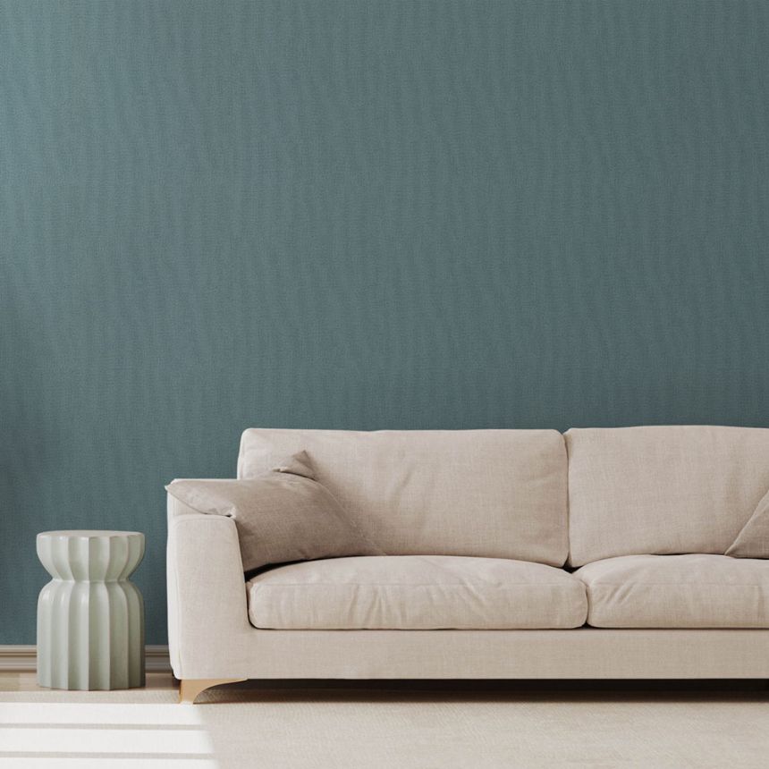 Wallpaper, blue, fabric texture, 345243, Kumano, Marburg
