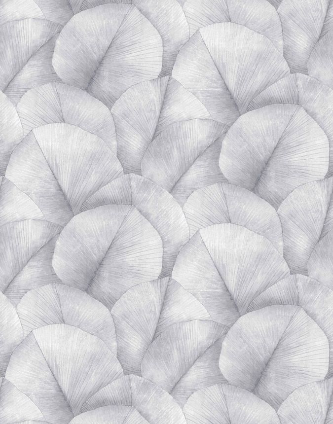 Wall mural, grey, leaves, 34598, Kumano, Marburg