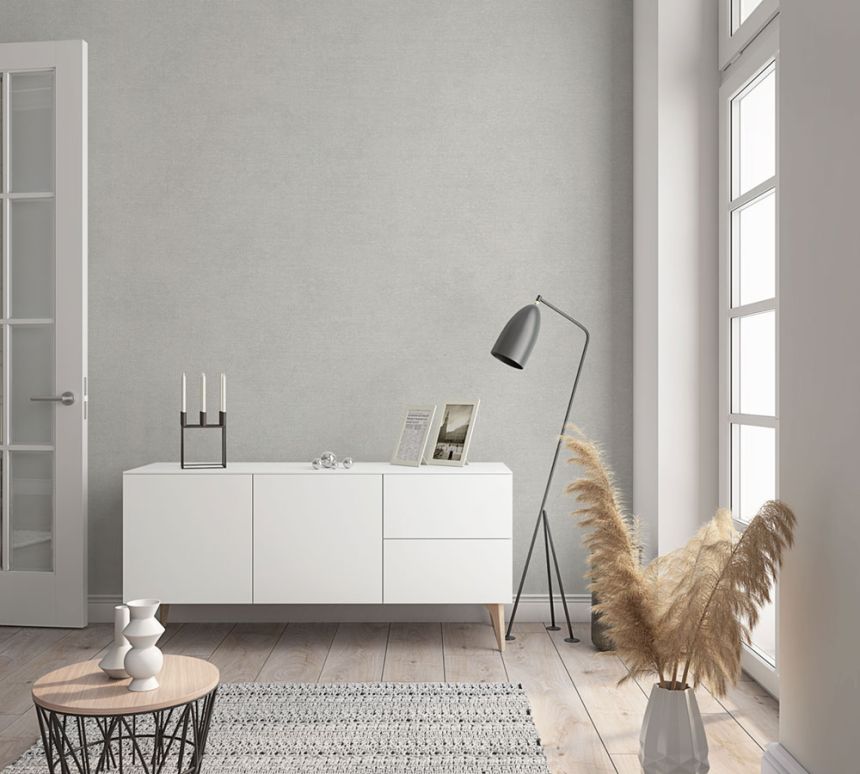 Wallpaper, Grey, Fabric Texture, 32401, Shades, Marburg