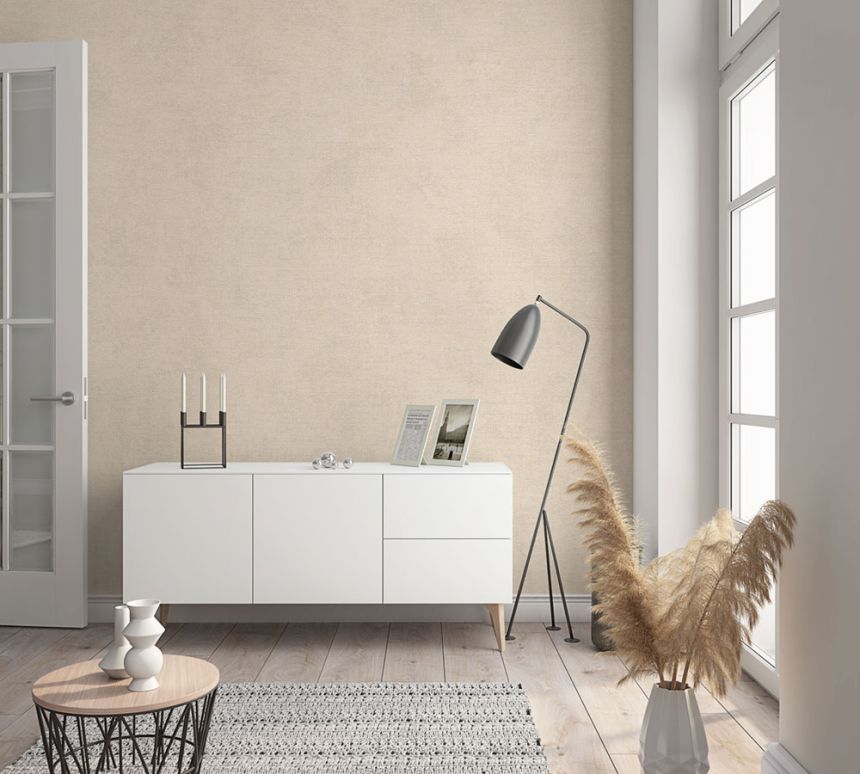 Wallpaper, Beige, Fabric Texture, 32426, Shades, Marburg