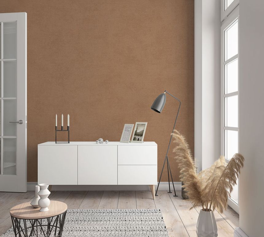 Wallpaper, Brown, Fabric Texture, 32431, Shades, Marburg