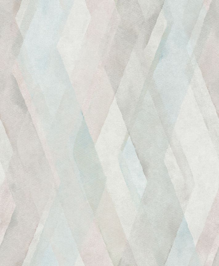 Geometric Wallpaper, Beige-Pink-Turquoise, 32451, Shades, Marburg