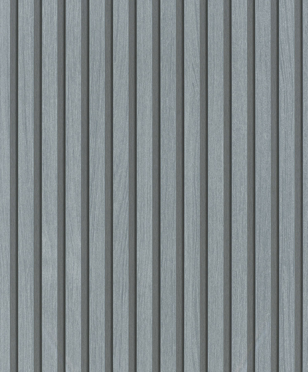 Non-woven wallpaper, silver, wood-look, slats, planks, 33395, Travertino, Marburg