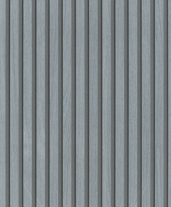 Non-woven wallpaper, silver, wood-look, slats, planks, 33395, Travertino, Marburg