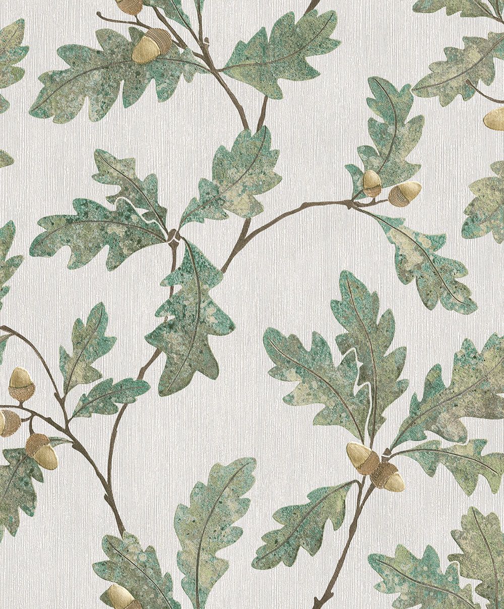 Wallpaper, green, branches, leaves, 35379, Timber, Marburg