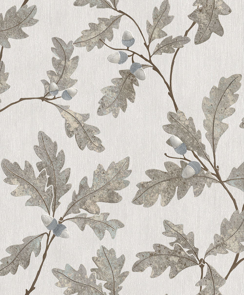 Wallpaper, grey, branches, leaves, 35391, Timber, Marburg