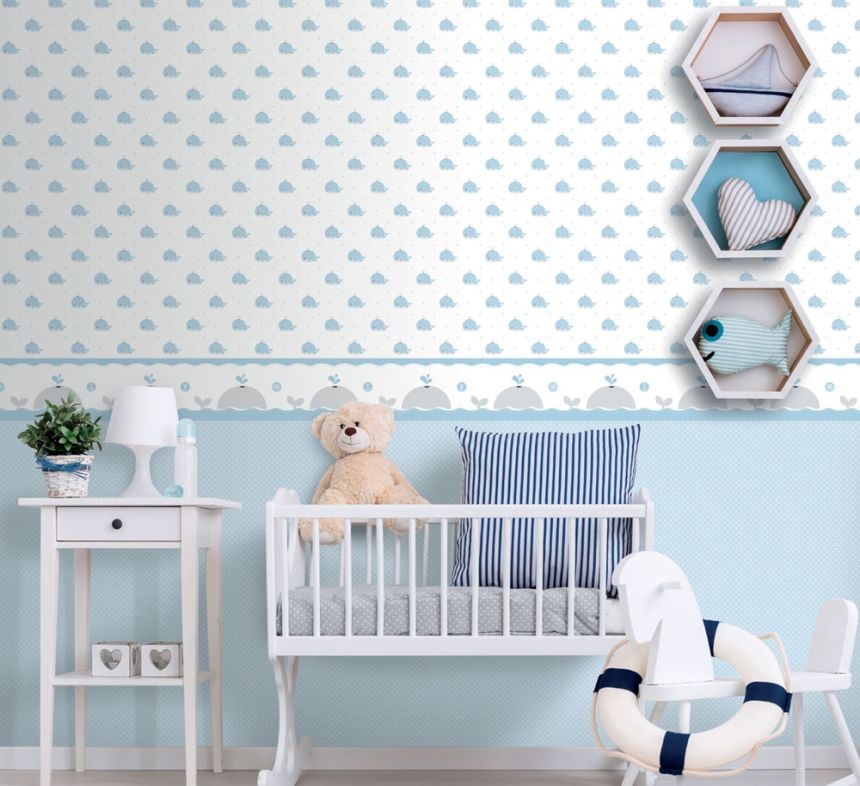 Self-adhesive children's wallpaper border 243-2, Lullaby, ICH Wallcoverings