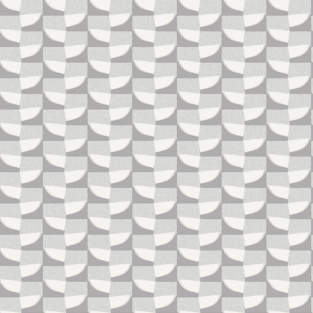 Wallpaper, Grey, Geometric Pattern, Z70727, Marrakech, Zambaiti Parati