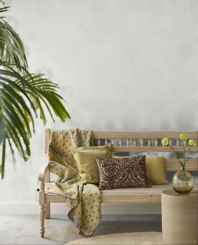 Geometric Wallpaper, Cream, 351220, Magnifique, Eijffinger