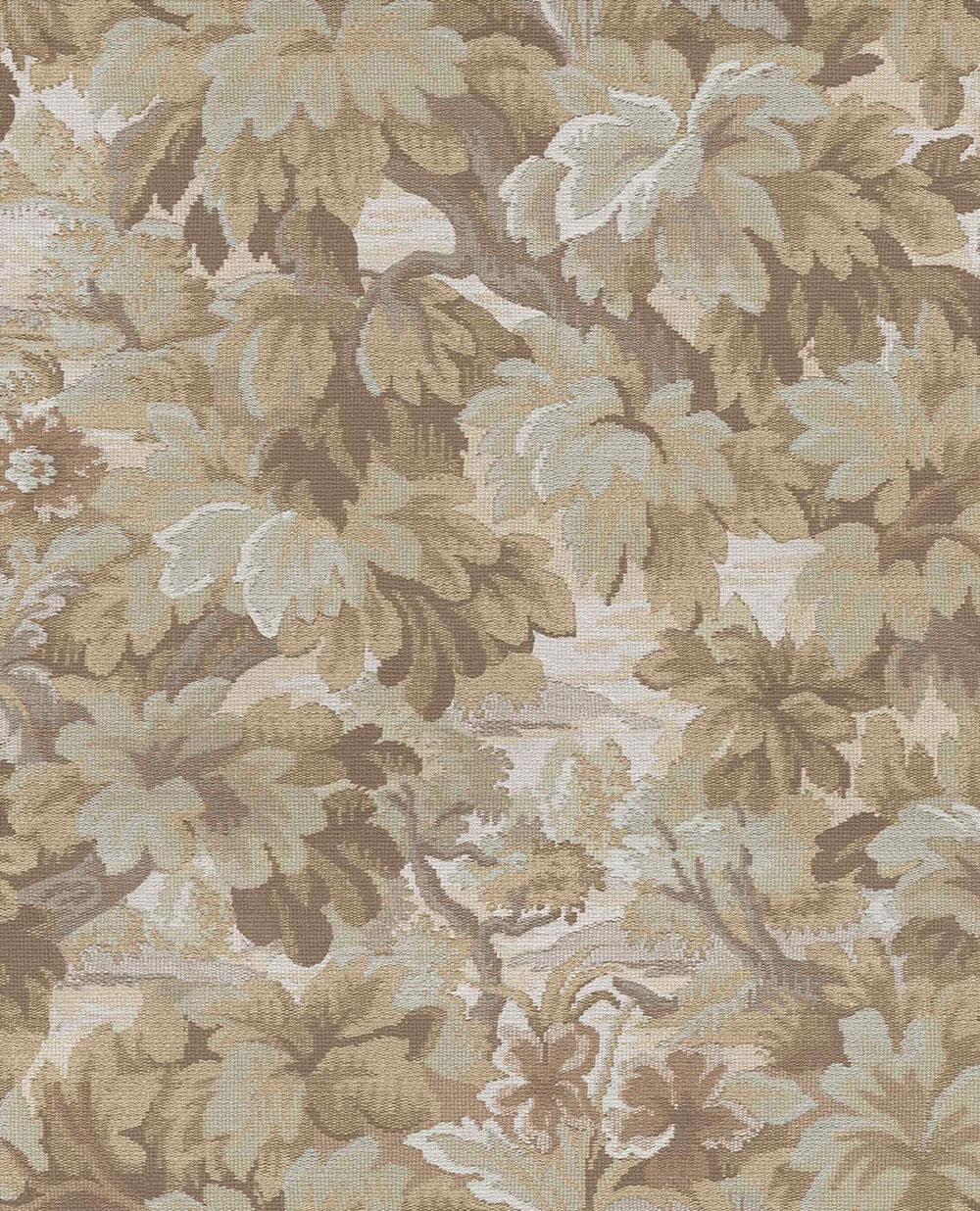 Wallpaper, Brown-Beige, Leaves, Trees, 351240, Magnifique, Eijffinger