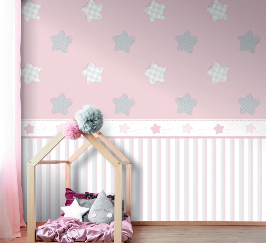 Self-adhesive children's wallpaper border 244-1, Lullaby, ICH Wallcoverings