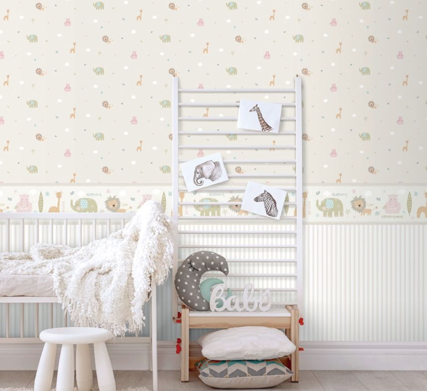 Self-adhesive children's wallpaper border 242-3, Lullaby, ICH Wallcoverings