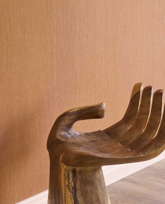 Wallpaper, Brown / Terracotta, Fabric Effect, 351256, Magnifique, Eijffinger
