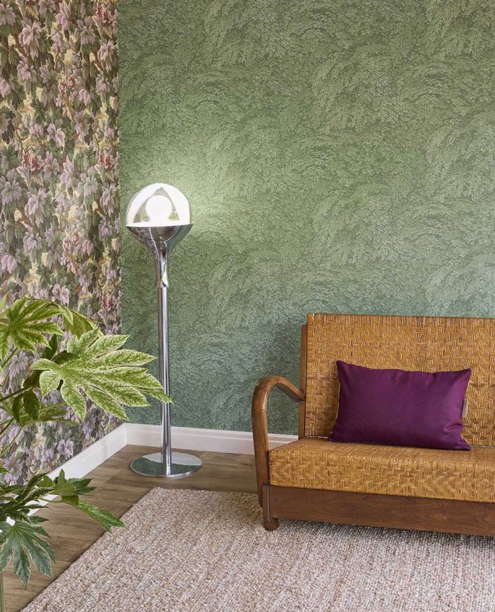 Wallpaper, Green, Leaves, 351275, Magnifique, Eijffinger