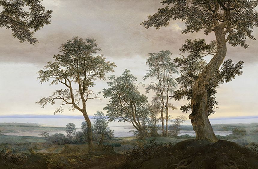 Wall Mural, Trees, Landscape, 351290, Magnifique, Eijffinger
