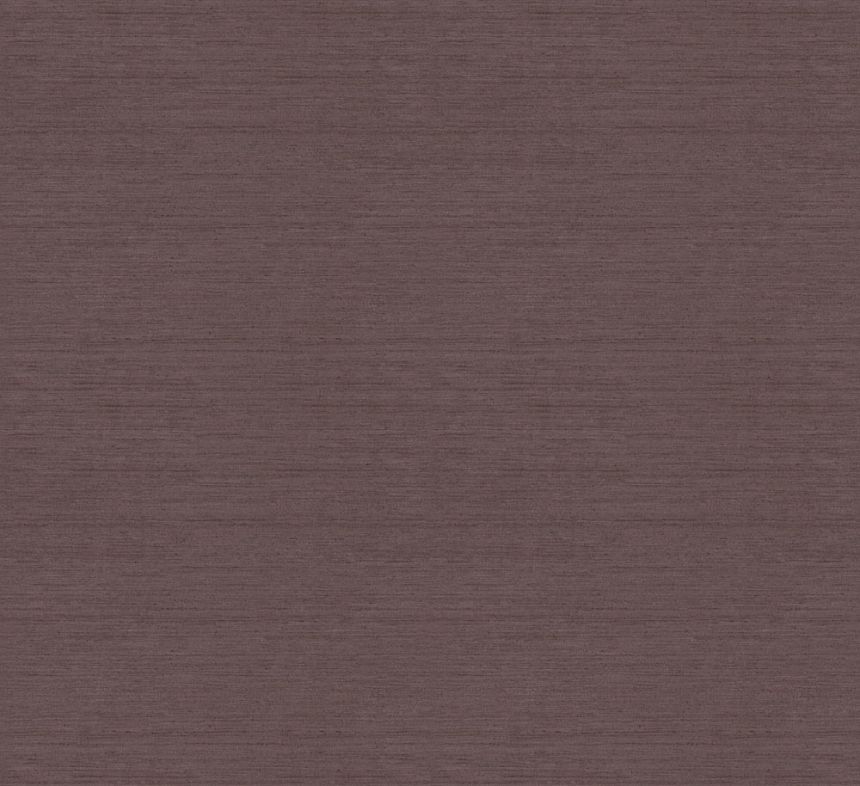 Striped wallpaper, dark brown, brown, fabric effect, RIC002, Serica, Masureel