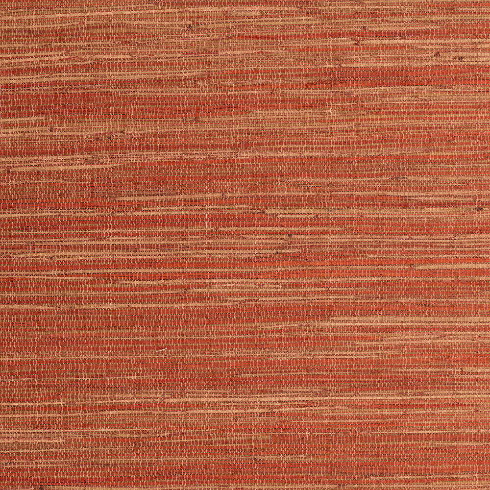 Natural mat on non-woven backing, orange, brown, RIC403, Serica, Masureel