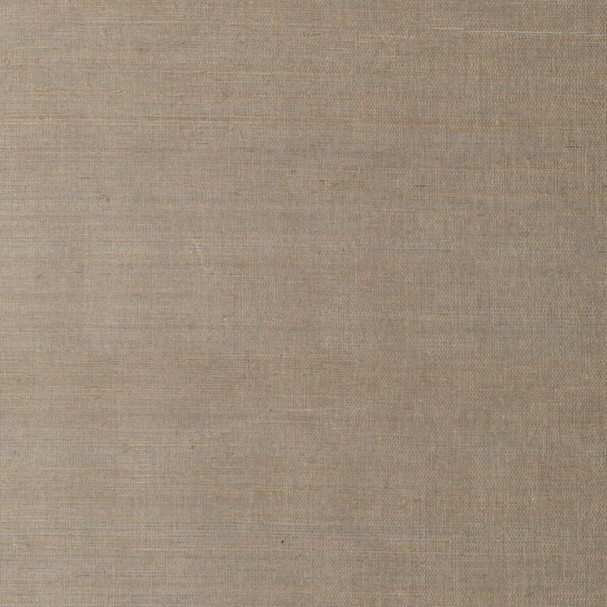 Wallpaper with pronounced textile texture, beige, silver, RIC502, Serica, Masureel