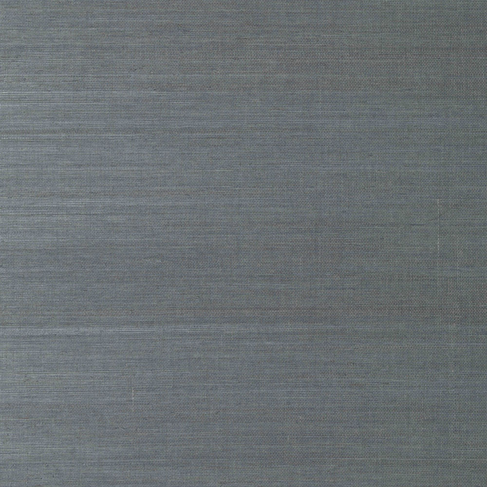Wallpaper with pronounced textile texture, grey, silver, RIC503, Serica, Masureel