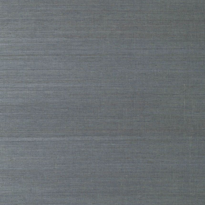 Wallpaper with pronounced textile texture, grey, silver, RIC503, Serica, Masureel
