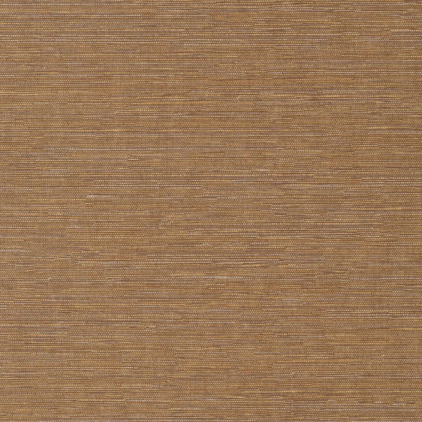 Fine natural mat on non-woven backing, yellow, brown, HPCSIS0008, Serica, Masureel