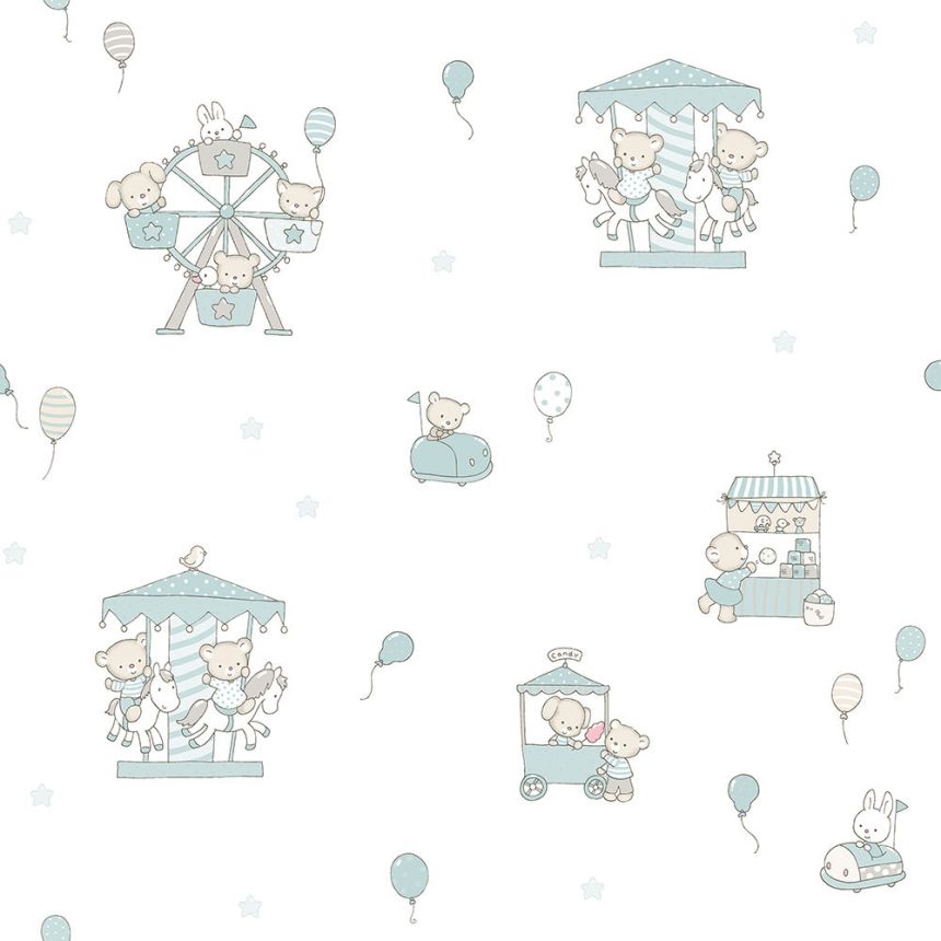 Kid's paper wallpaper 220-4, Lullaby, ICH Wallcoverings