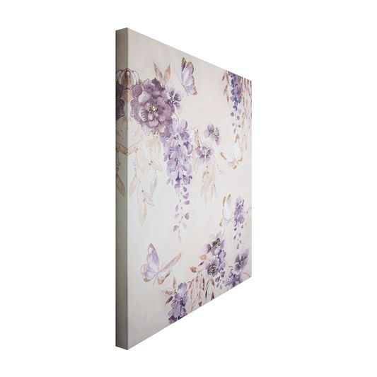 Frameless picture 101558, Butterfly Bloom, Wall Art, Graham Brown