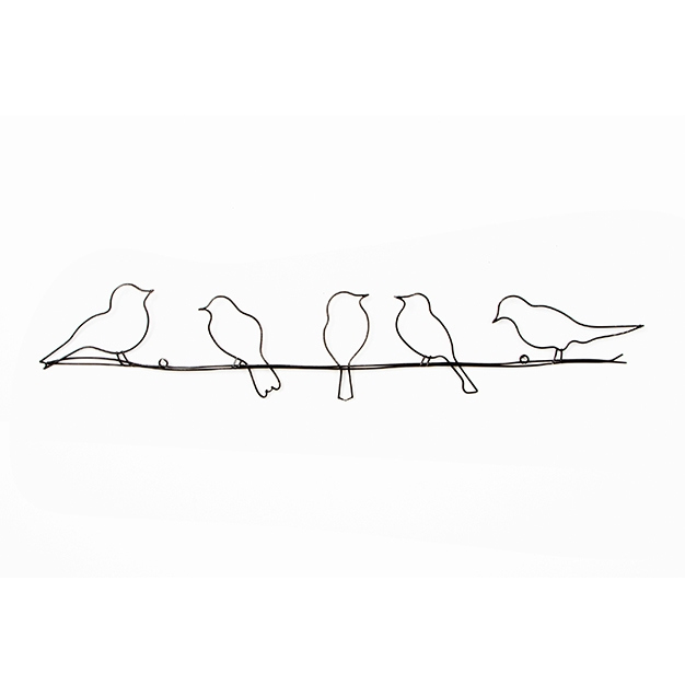Metal decoration Birds On A Wire 41-221, Birds On A Wire, Wall Art, Graham Brown