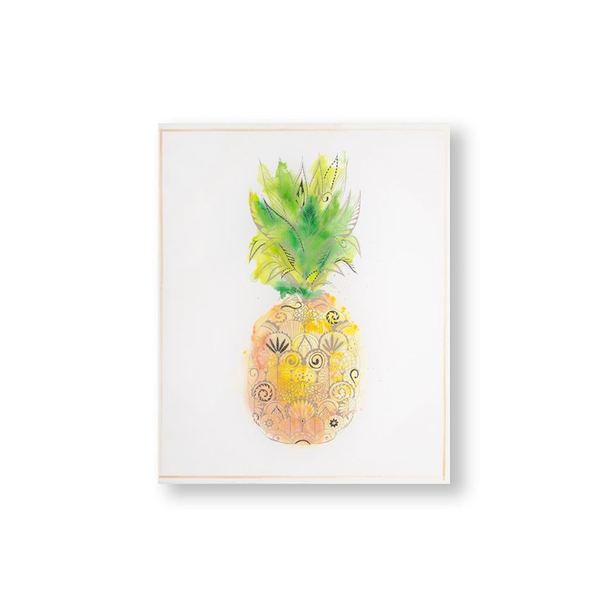 Printed canvas 105873, Pineapple Tropics, Wall Art, Graham & Brown