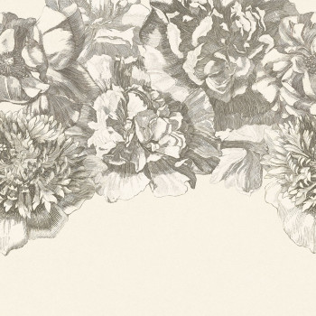 Mural non-woven wallpaper Flowers 307404, 280 x 280 cm, Museum, Eijffinger