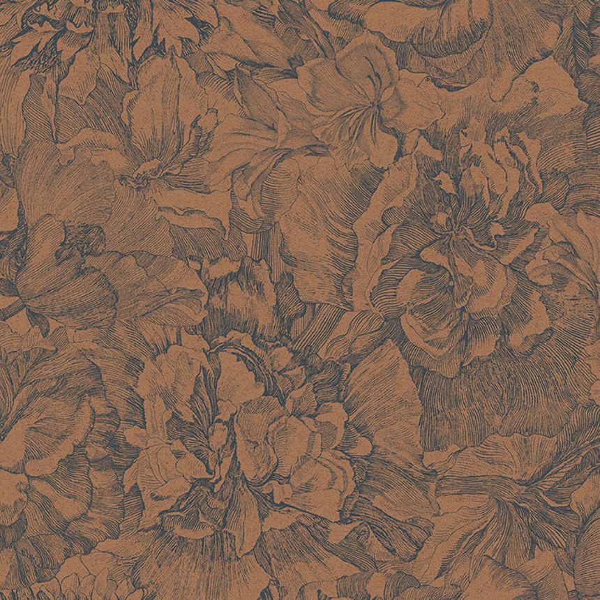 Non-woven wallpaper Flowers, 307344, Museum, Eijffinger