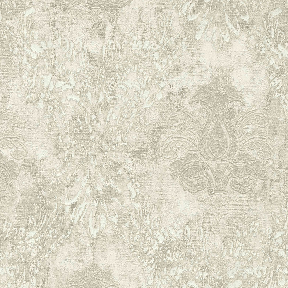 Luxury non-woven wallpaper 68821, Stucco, Damask pattern, Damascus, Limonta