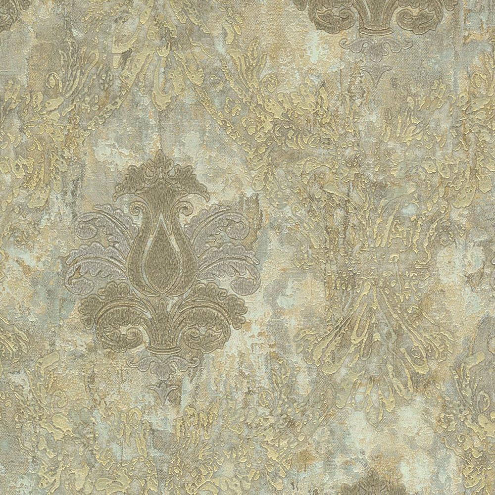 Luxury non-woven wallpaper 68818, Stucco, Damask pattern, Damascus, Limonta
