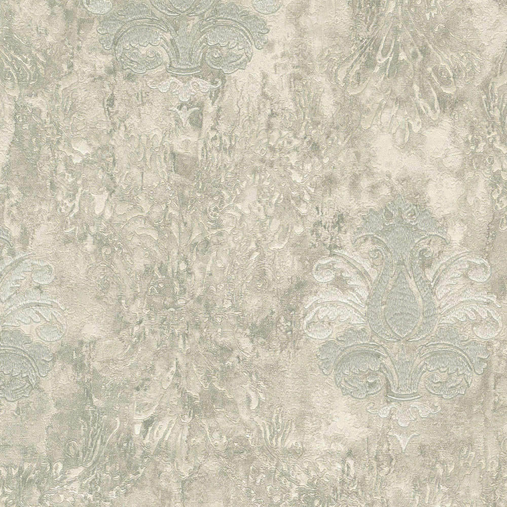 Luxury non-woven wallpaper 68806, Stucco, Damask pattern, Damascus, Limonta