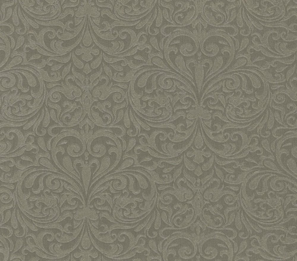 Luxury non-woven wallpaper 68708, Baroque pattern, Ornaments, Damascus, Limonta