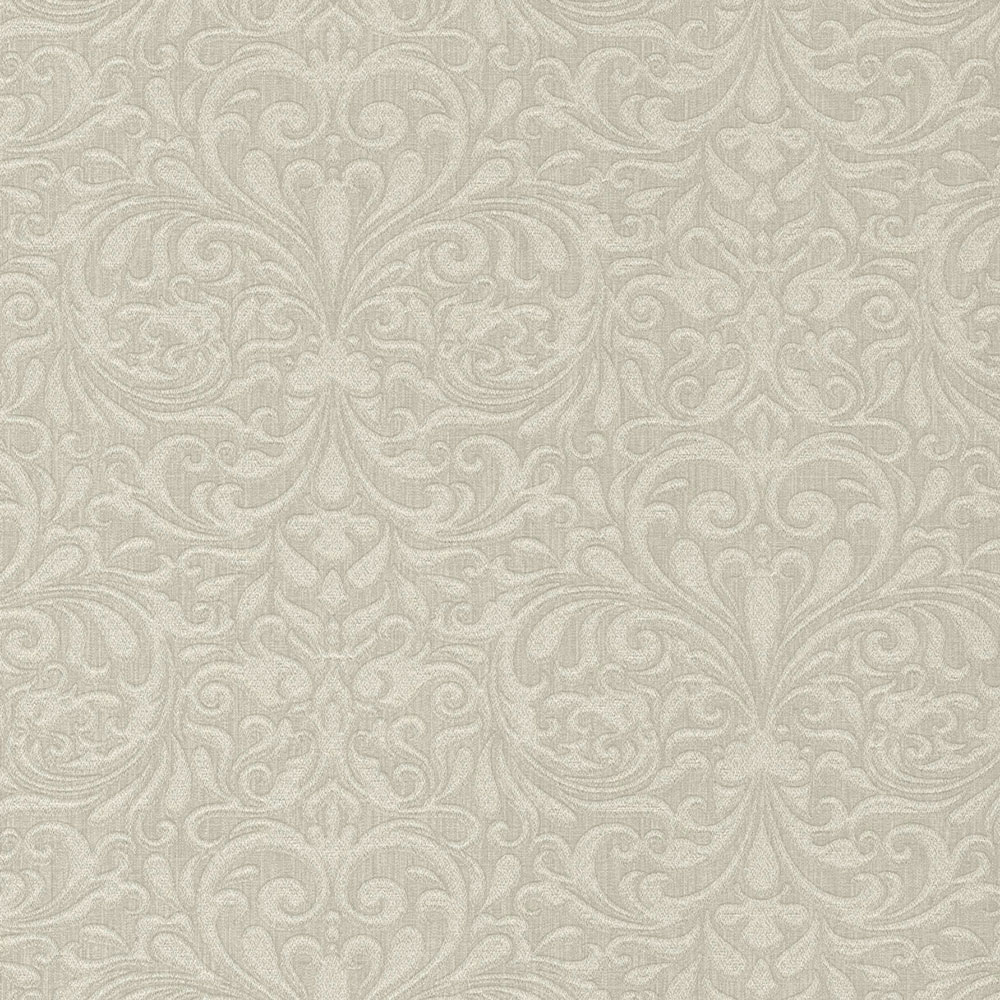 Luxury non-woven wallpaper 68707, Baroque pattern, Ornaments, Damascus, Limonta