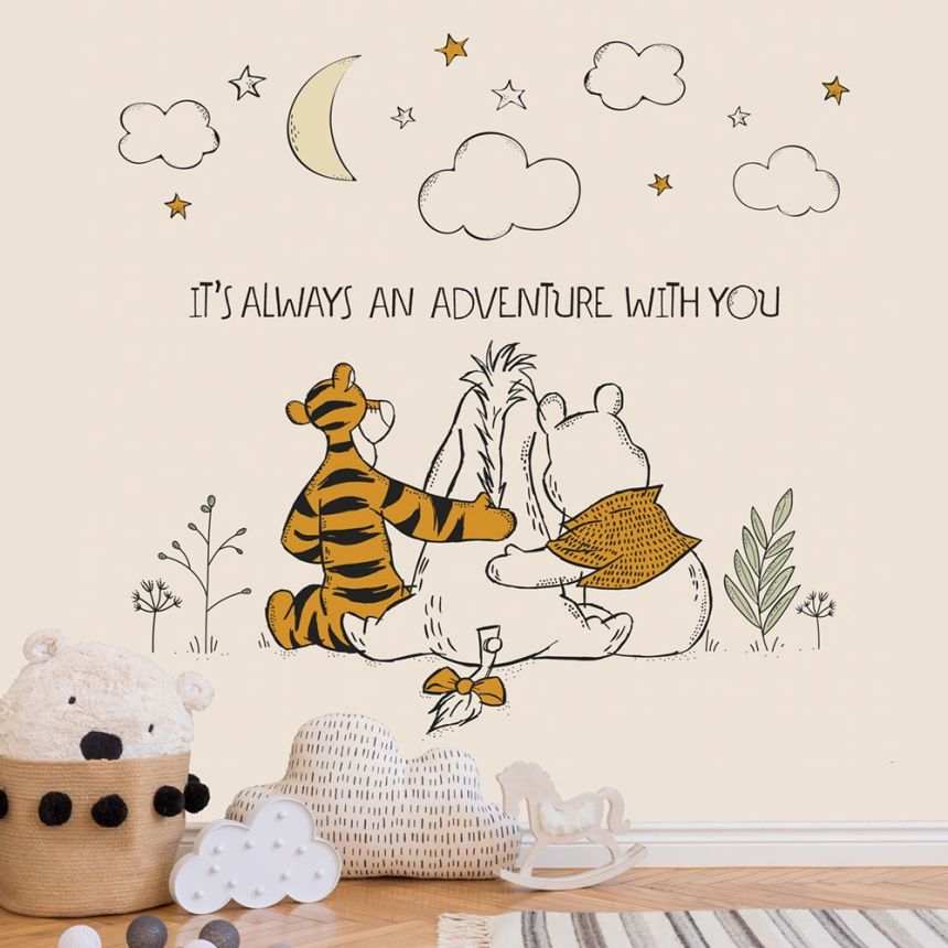 Disney non-woven non-woven wallpaper, Winnie the Pooh - Winnie The Pooh Friends Forever, 111390, 300 x 280 cm, Kids @ Home 6, Graham & Brown