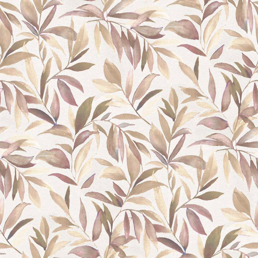 Wallpaper, brown-beige, leaves, 2001, Rio, Parato by Cristiana Masi