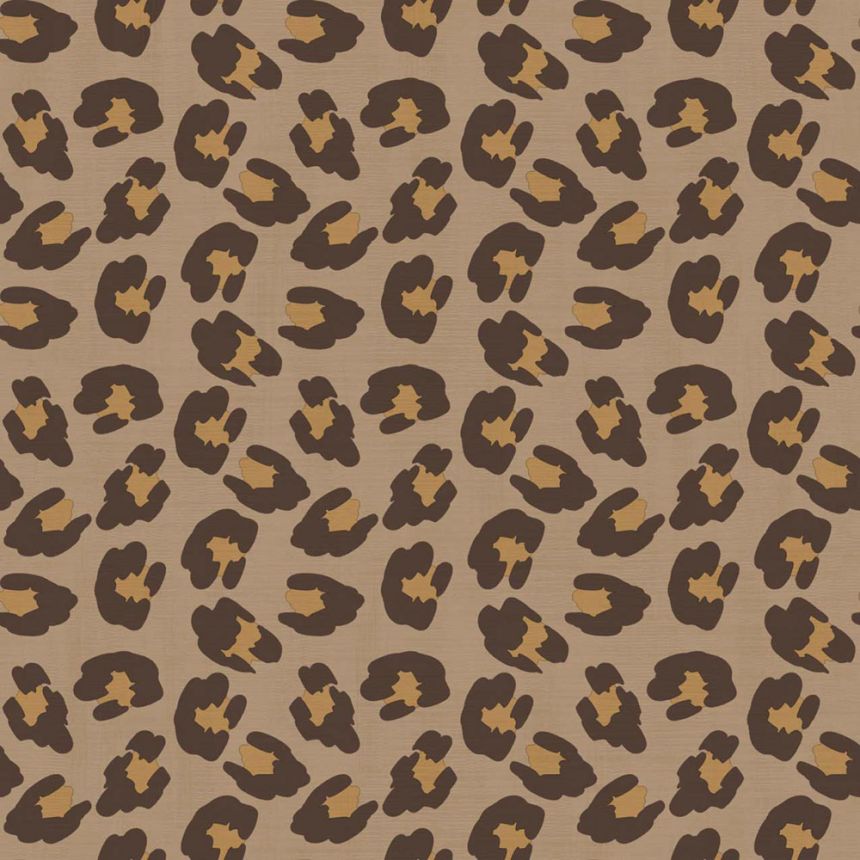 Wallpaper, brown, leopard print, 2049, Rio, Parato by Cristiana Masi